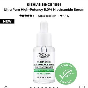 Kiehl’s Ultra Pure High-Potency Serum 5.0% Nicinamide